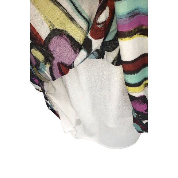 Anthropologie Tabitha Dress Sz 0 Abstract Floral Lined Boho Pockets Purple NEW - Picture 8 of 12